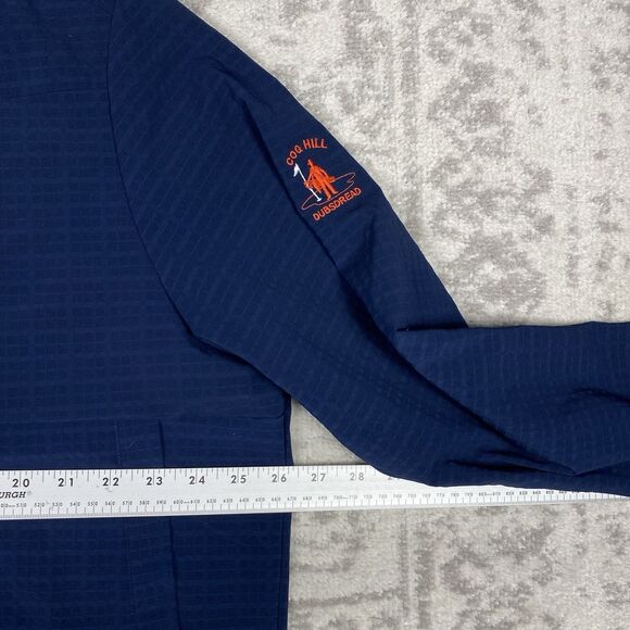 Adidas Pullover Blue Wind Dry Pullover Over 1/4 Zip Lone Sleeve Men’s Size 2XL - Picture 5 of 8